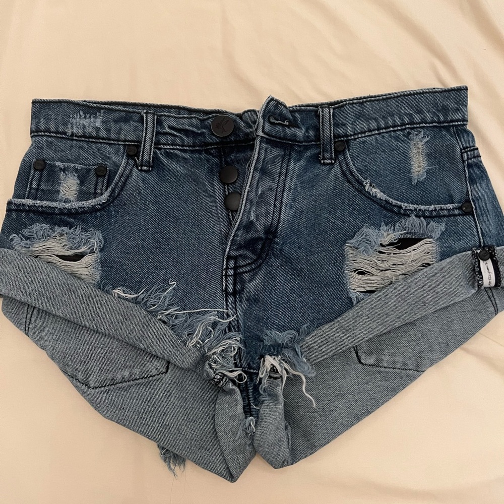 One Teaspoon jean shorts